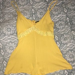 Yellow romper
